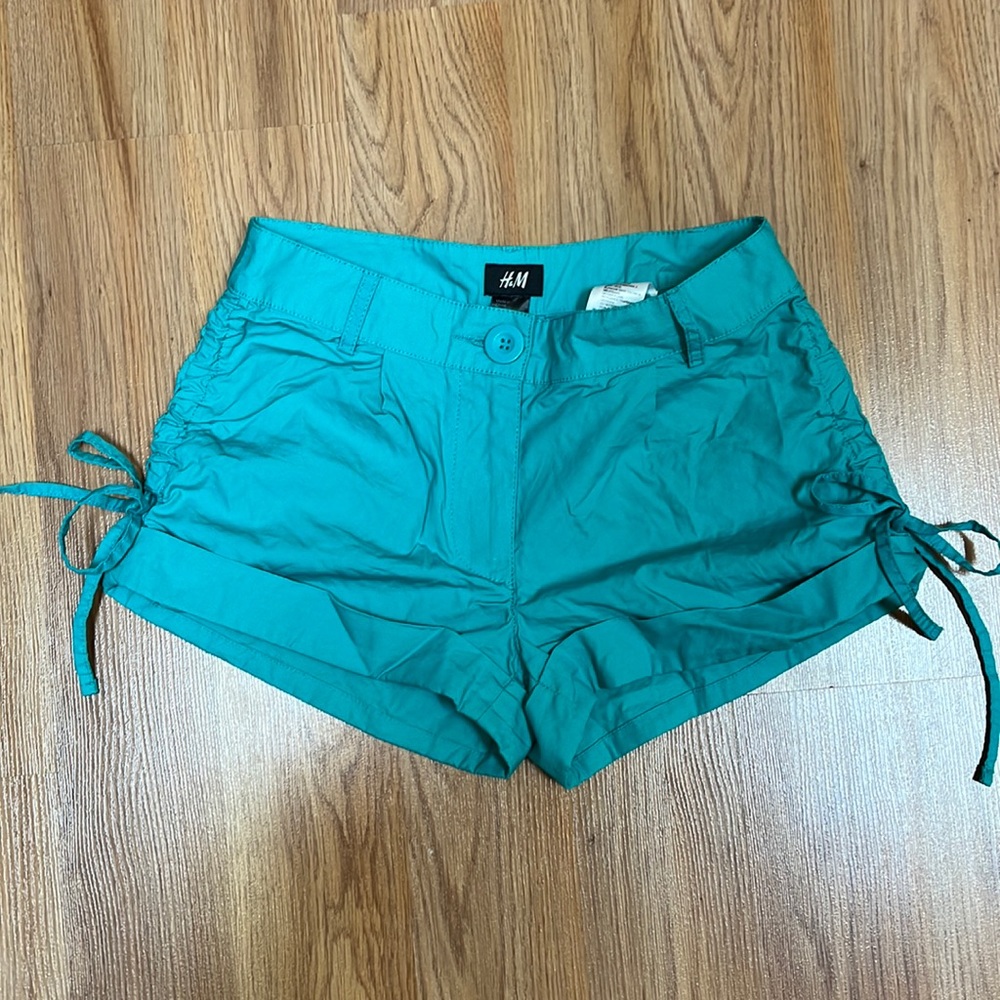 H&M Teal Shorts